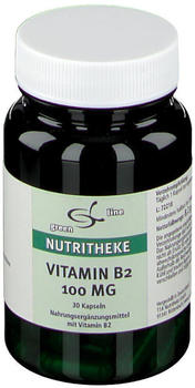 11 A Nutritheke Vitamin B2 100mg Kapseln (30 Stk.)