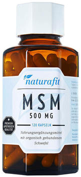 Naturafit MSM 500mg Kapseln