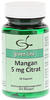 PZN-DE 10708065, 11 A Nutritheke Mangan 5 mg Citrat Kapseln 15.9 g, Grundpreis: