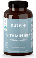nutri+ Vitamin B12 Vegan Lutschtabletten- Kirsche 100 St
