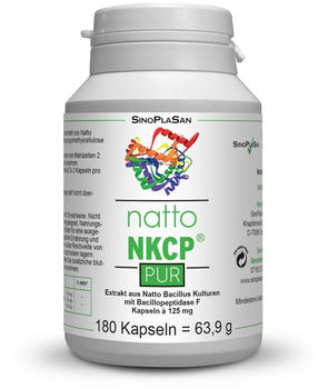 Sinoplasan Natto NKCP Pur 125mg Kapseln (180 Stk.)