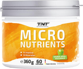 TNT Supplements Micronutrients Saurer Apfel Pulver (360g)