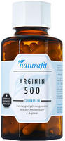 Naturafit Arginin 500 Kapseln 120 St