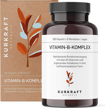 Kurkraft Naturals Vitamin-B-Komplex Kapseln (180 Stk.)