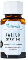 Naturafit Kalium 200 Citrat Kapseln 120 St