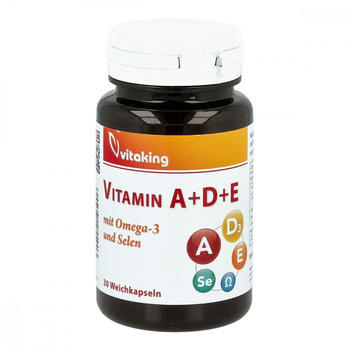 Vitaking Vitamin A+D+E Weichkapseln (30 Stk.)