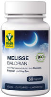 Raab Vitalfood Melisse Baldrian bio (60 Kapseln), Grundpreis: &euro; 461,03 / kg