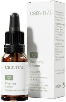 Vitrasan CBD Vital Ursprung Immun Tropfen (15ml)