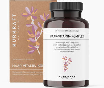 Kurkraft Naturals Haar-Vitamin-Komplex Kapseln (180 Stk.)