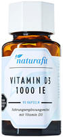 Naturafit Vitamin D3 1.000 I.E. Kapseln 90 St