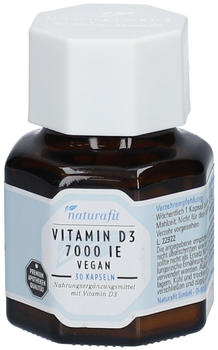 Naturafit Vitamin D3 7.000 IE vegan Kapseln (30 Stk.)