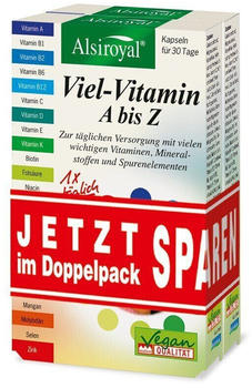 Alsitan Alsiroyal Viel-Vitamin A-Z Doppelpack (60 Stk.)