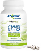 APOrtha&reg; Vitamin D3 5.000 IE + Vitamin K2 vitaMK7&reg; 200 &micro;g - vegetarische Kapseln