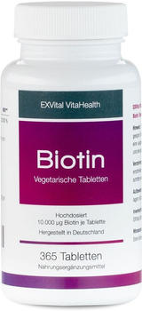 EXVital Biotin Tabletten (365 Stk.)