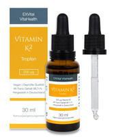 EXVital&reg; Vitamin K2 Tropfen - Menaquinon MK-7 all-trans 30 ml