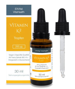 EXVital Vitamin K2 200µg Tropfen (30ml)