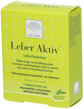 New Nordic Deutschland Leber Aktiv Tabletten (60 Stk.)