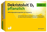 Dekristolvit D3 2000 I.E. pflanzlich Kap 60 St