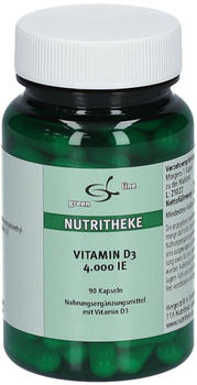 11 A Nutritheke Vitamin D3 4.000 I.E. Kapseln (90 Stk.)
