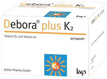 Köhler Pharma Debora plus K2 Kapseln (60 Stk.)
