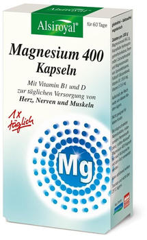 Alsitan Alsiroyal Magnesium 400 Kapseln (60 Stk.)