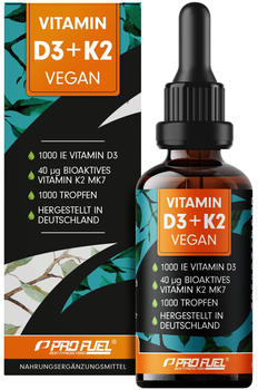 Profuel Vitamin D3 + K2 vegan Tropfen (30ml)