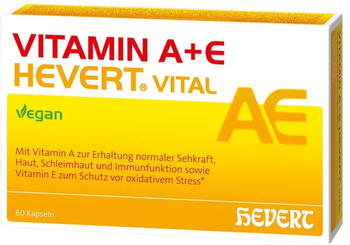 Hevert Vitamin A + E Hevert Vital Kapseln (60 Stk.)