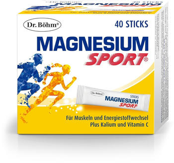 Dr. Böhm Magnesium Sport Sticks (40 Stk.)