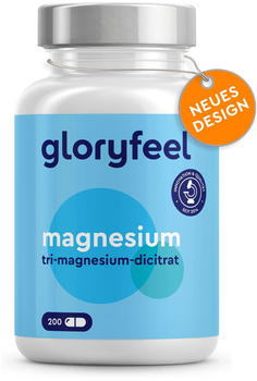 GloryFeel Tri-Magnesium Dicitrat Kapseln (200 Stk.)