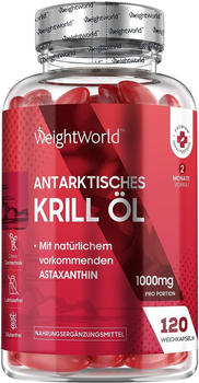 Weight World Krill Öl Kapseln (120 Stk.)