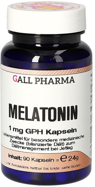 Hecht Pharma Melatonin 1mg GPH Kapseln (90 Stk.)