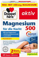 Doppelherz Magnesium 500 Nacht DEPOT 60 St