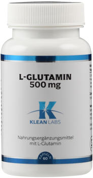 Supplementa L-Glutamin 500mg Kapseln (60 Stk.)