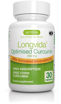 igennus Longvida Optimised Curcumin Kapseln (30 Stk.)