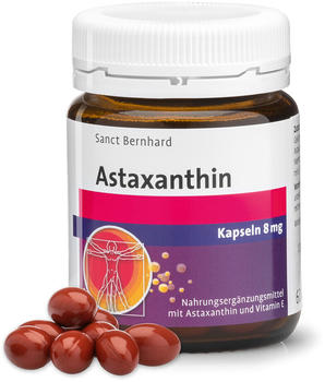 Kräuterhaus Sanct Bernhard Astaxanthin 8 mg Kapseln (60 Stk.)