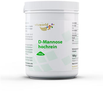 Vita-World D-Mannose Pulver (100g)