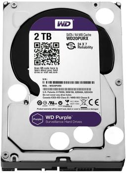 Western Digital Purple SATA 2TB (WD20PURX)