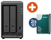 Synology DS725+ 2 Bay NAS BUNDLE inkl.2x - Storage Server - NAS