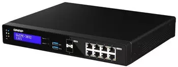 QNAP QuCPE-3032 Netzwerk-Virtualisierungsgerät mit Intel Atom C3558R, 8x2.5GbE RJ45, 2x10GbE SFP+ (QUCPE-3032-C3558R-8G)