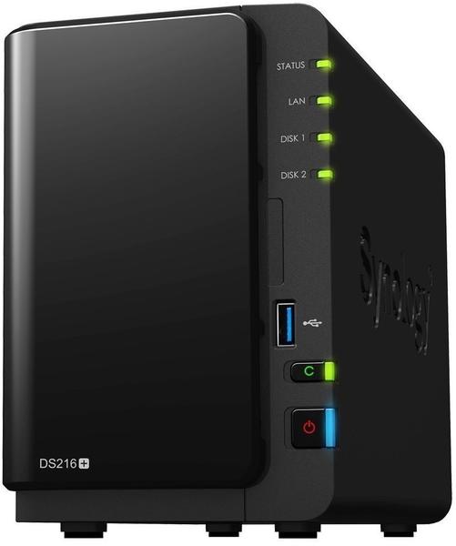 Synology DS216+ 8TB (2 x 4TB)