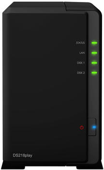 Synology DS218play 2TB (2 x 1TB)