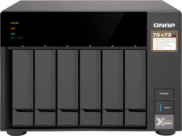 QNAP TS-673-8G Leergehäuse