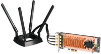 QNAP QWA-AC2600 PCIe Dual-band AC2600 WLAN Netzwerkadapter Netzwerk-Adapter