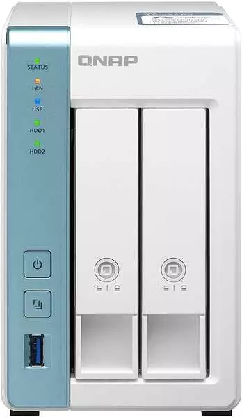 QNAP TS-231P3-4G Leergehäuse Test - 77/100 (gut)