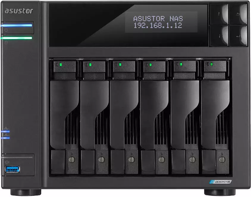 外付けハードディスク・ドライブ asustor LOCKERSTOR 6Gen2 AS6706T NAS 3999_2410bea57b473500f2a50f19f