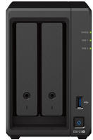 Synology DS723+ 20 TB Desktop-NAS-L&ouml;sung mit 2 Einsch&uuml;ben, installiert mit 2 x 10