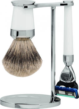 Erbe Solingen Rasierset Paris Gillette Fusion Edelharz weiß