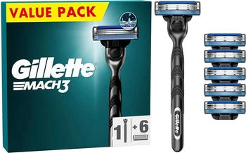 Gillette MACH3 + 6 Scherk&ouml;pfe