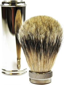 Golddachs Finest Badger Dachshaar-Rasierpinsel, Reisepackung, 1 Stk