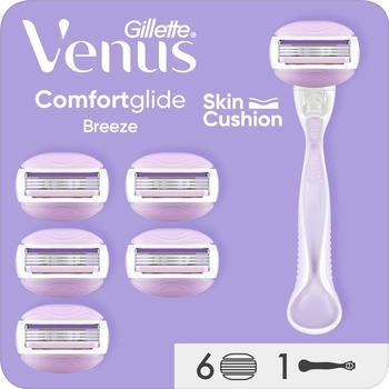 Gillette Venus ComfortGlide Breeze 7-teilig